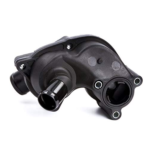 902-860 Engine Coolant Thermostat & Housing with Sensor Assembly for Ford Explorer 2002-2010 V6 4.0L Explorer Sport Trac 2007-2010 Mercury Mountaineer 2002-2010, 2L2Z8592AA 2L2Z8592BA