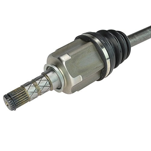 TRQ Front Driver and Passenger CV Axle Shaft Assembly Neoprene Boots Moly - style: CSA82478