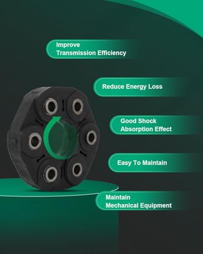 SCITOO Driveshaft Drive Shaft Coupler Flex Joint Shaft Coupling - size: Outer Diameter: 115 mm, 935-302