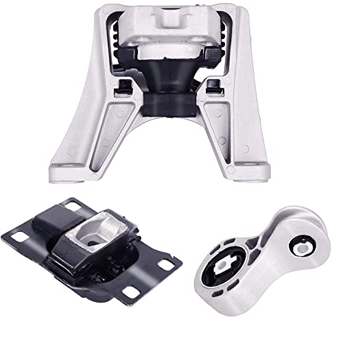 3PCS Engine Motor Mount Set Compatible with 2008-2011 Focus 2.0L - size: 2008-2011 Ford Focus 2.0L Auto