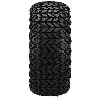 RM Cart 12" Steel Matte Black Wheel on 20x10-12 Black Trail Tire