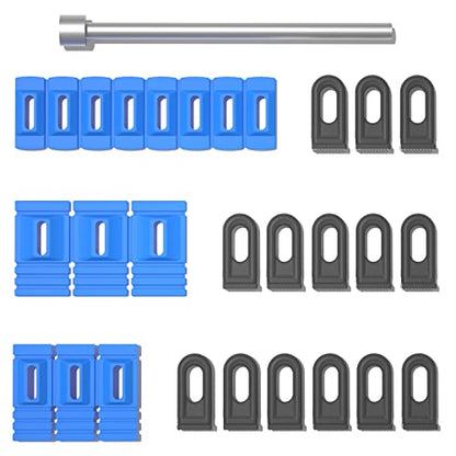 Car Dent Repair Tools Heavy Duty Paintless Repair Removal Tools Strong Dent Puller Handle Lifter Blue Glue Tabs Powerful Body Repair Dent Remover Tool Kit for Car Dent Repair (Blue) - color: Blue-2