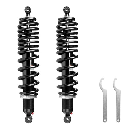 Monotube Rear Shocks, Shock Absorber, Struts for Can-Am Defender HD8 HD10 STD, DPS, XT 4x4,HD8 Max; OEM#: 706001900, 706002485, 706002463 Spring; Amortiguadores para Can-Am