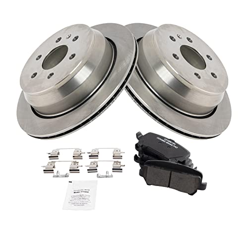 TRQ Brake Pad and Rotor Kit - style: BKA14229