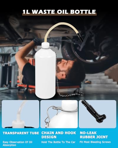 DAYUAN 3L Hand Brake Fluid Bleeder Bleeding One Man Tool Kit