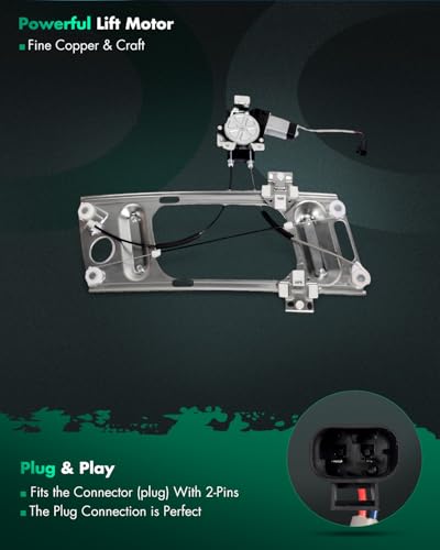 SCITOO Power Window Regulator With Motor For Chevrolet For Monte Carlo - size: 741-810-Front Driver Side