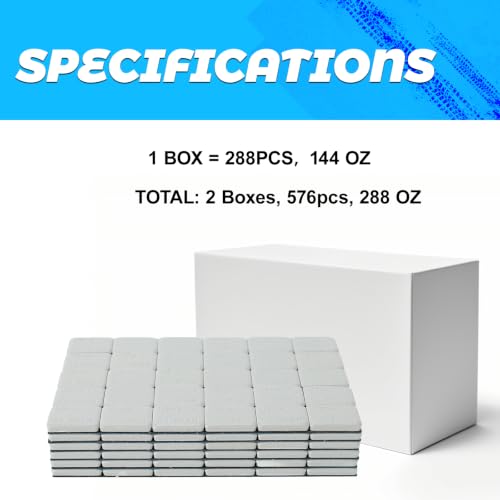 1/2oz. Adhesive Stick on Wheel Weights, Total 360pcs 180oz. Gray - color: Grey