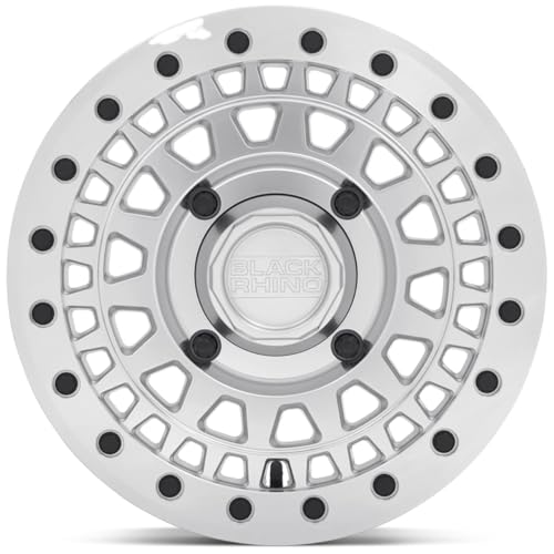 Black Rhino Hard Alloys - UTV BUPKB 14X7 4X110 SLV-MIR-FC 51MM - 1470PKB514110S82