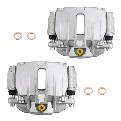 Brtec Rear Left & Right Disc Brake Caliper Assembly 18B4726 18B4727 - size: BC18B4726+18B4727