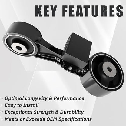 Engine Torque Strut Mount Replacement for Toyota Highlander 2009-2013 & Venza 2009-2016 2.7L L4 Engine, Direct OE Replacement for A62090, EM9610, 639610 - Improves Stability, Reduces Vibration (1PC) - size: Toyota Highlander 2009-2013