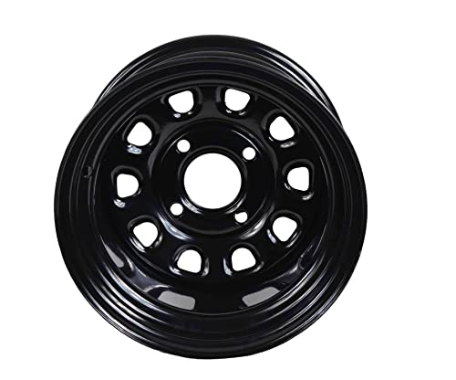 ITP Delta Steel Rear Wheel - 12x7 (2+5 offset) 4/110/Black