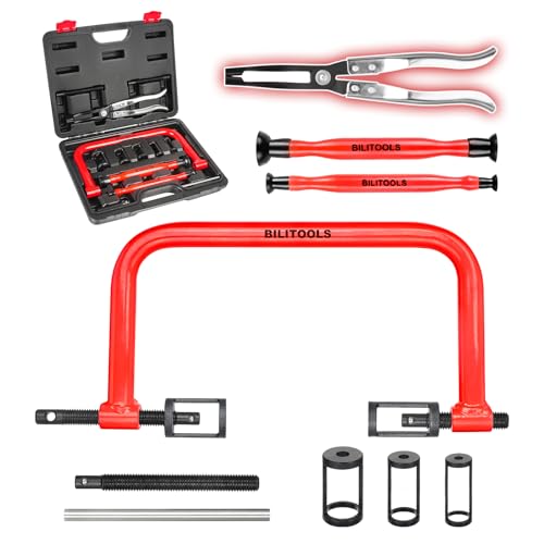BILITOOLS 13PCS Valve Spring Compressor Tools, Valve Lapping/Grinding Tool - size: 13pcs
