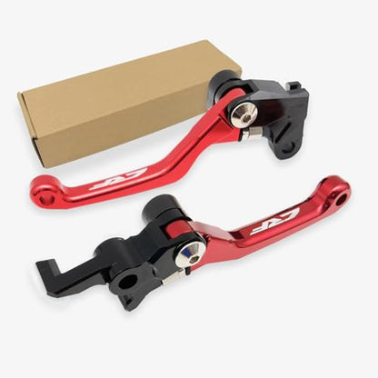 Replacement for Honda CRF450L 2019-2020 CRF450RL 2021-2024 Brake Clutch CNC Levers RED Glossy - color: RED_GLOSSY