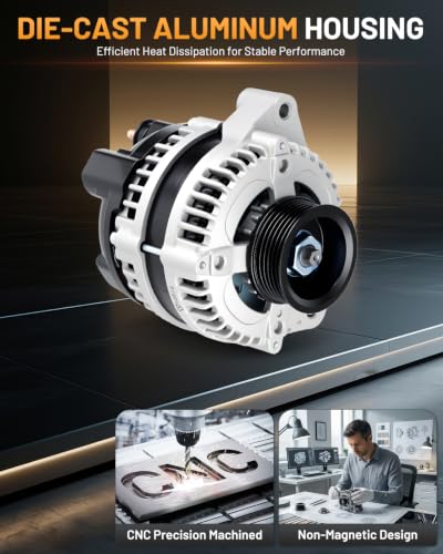Alternator 13918 130A Fit for Honda Odyssey 2002-2004 3.5L - size: 13918N
