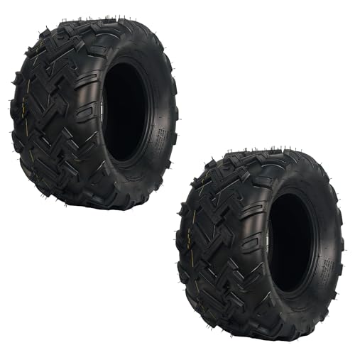 GarveeTech 22x10x10 ATV Tires, 2 Pack 22x10-10 ATV UTV Tires 22 10 10 All Terrain Tires for Trail, Desert, Mud, Dirt, Street, Sand, 6PR Tubeless - size: 22X10-10, style: Pattern B