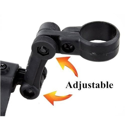 BlueSunshine Adjustable Road Mountain Bike Bicycle Cycling Tire Front/Rear Mud Guards Mudguard Fenders Set (Gray + Black) - color: Gray + Black