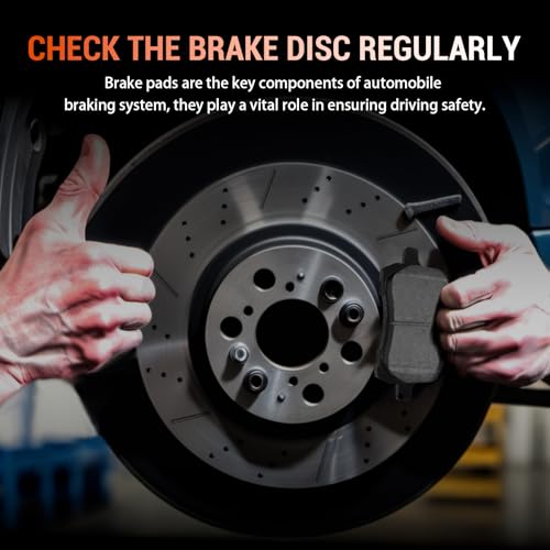 Front and Rear Brake Kit for 2017-2025 Honda CR-V