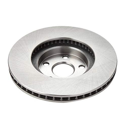 TRQ Front and Rear Ceramic Brake Pad and Rotor Set - style: BKA11257