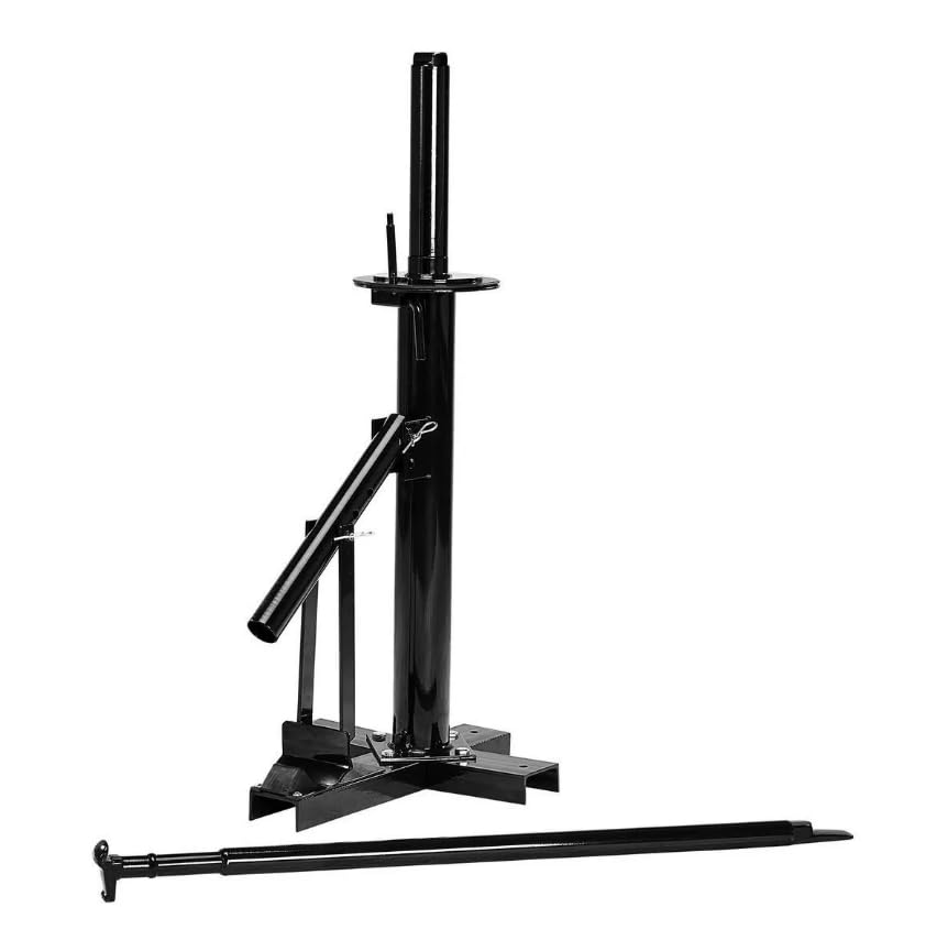 Manual Tire Changer 8"–16" – Heavy Duty Steel Bead Breaker & Mount Demount Tool for Car, Truck, ATV & Trailer Tires – Garage Tire Changing Stand
