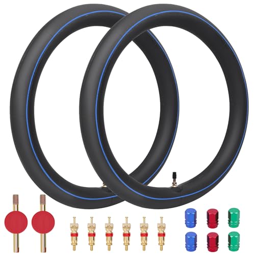 2.25/2.50-16" (70/90-16) Heavy Duty Mini Dirt Bike Inner Tube TR4 Staight Valve Stem Tire Tube XR 75 80 CRF 80F Dirt ike Pit Bikes Off Road Tyre Tubes 70/90-16 Motorcycle Inner Tire - size: 2.25/2.50-16" 2pcs