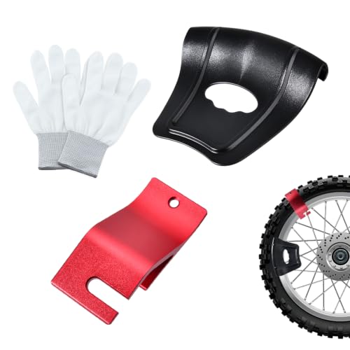 Motorcycle Tire Changing Tool Kit,Tire Bead Installation Holder Hook and Rim Protector, Ergonomic Tire Changing Tool for Off-Road Bikes, Dirt Bikes, Heavy-Duty Aluminum Alloy & ABS Plastic