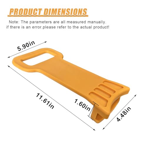 Car Tire Changer, Tire Bead Pressing Clamp Drop Center Tool (Yellow) - color: Yellow