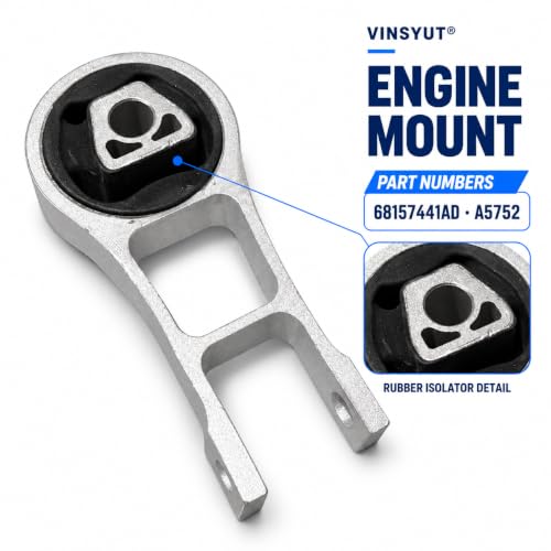 3PC Engine Mounts for Jeep Cherokee 14-19, Chrysler 200 15-17 2.4L - color: Jeep Cherokee/Chrysler 200 2015-2019 2.4L