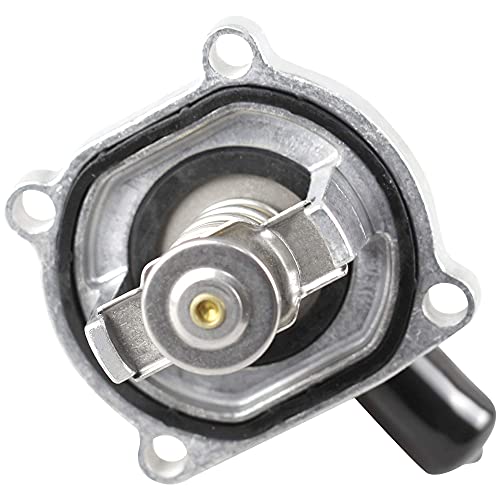BOXI 96984104 Thermostat Housing Assembly w/Gasket Fit 2009-2011 for Chevy Aveo Aveo 5/2011-2016 for Chevy Cruze / 2013-2018 for Chevy Sonic/for Pontiac G3 2009-2010/1.6L 1.8L / 55564891