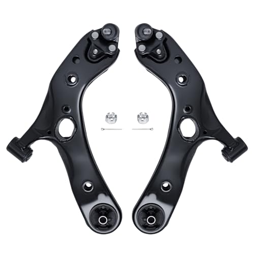 AUQDD 2Pc Front Lower Control Arm and Ball Joint Assembly Compatible With 2010-2015 To-yota Prius, 2012-2015 Prius Plug-In /2011-2017 Le-xus CT200h (Replace # K622203 K622202 4806947050 4806847050) - size: K622202 K622203 (For 10-15 Prius)