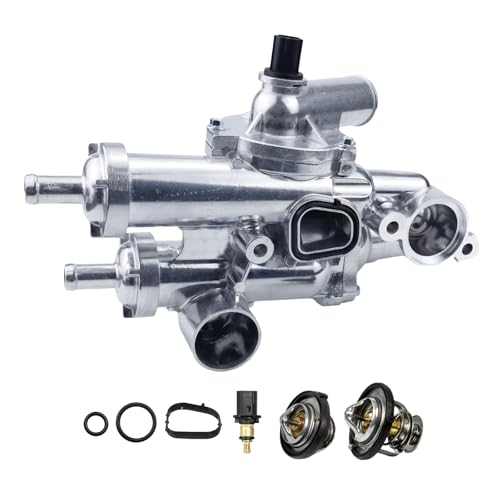 Thermostat Housing Assembly, Thermostat Kit 68003582AB Compatible For JEEP COMPASS 07-17,For DODGE JOURNEY 09-20,JEEP PATRIOT 07-17, For DODGE AVENGER 08-14 1.8L 2.0L 2.4L 4CYL