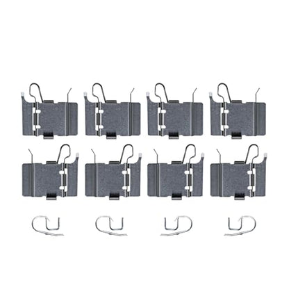 Detroit Axle - Rear Brake Pads for Toyota RAV4 Venza C-HR Corolla Cross - size: 4P42553/Kit