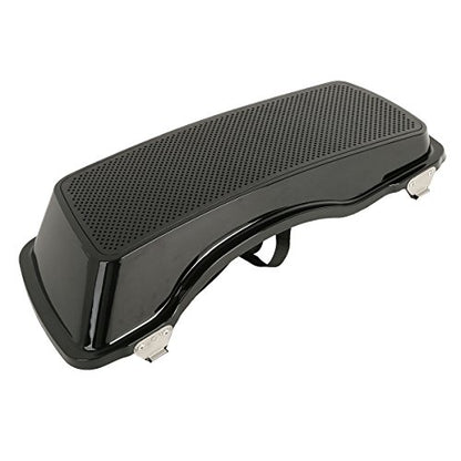 XMT-MOTO Hard Saddlebag Lids W/Dual 6"x9" Speakers Fit for Harley Touring - style: Black Dual 6x9 Speaker Saddlebag Lids (94-13)