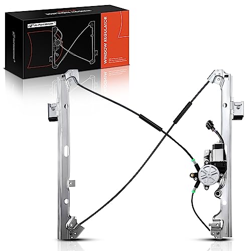 A-Premium Front Passenger Side Power Window Regulator with Motor - size: Front Passenger Side(RH)
