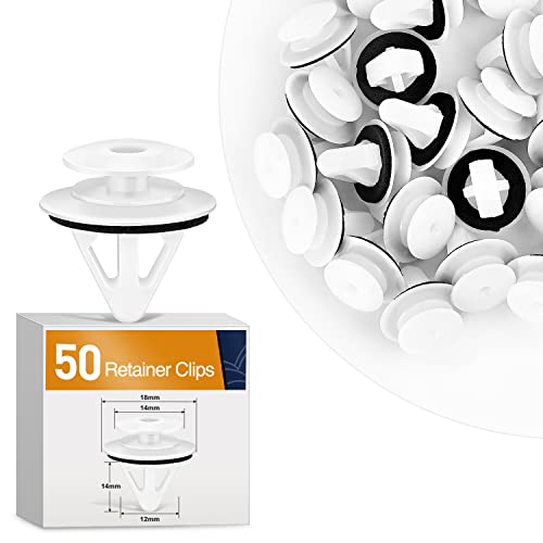 GOOACC 50Pcs Car Door Trim Panel Retainer Clips for Mazda - color: 50Pcs Door Trim Panel Retainer
