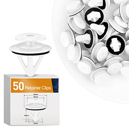 GOOACC 50Pcs Car Door Trim Panel Retainer Clips for Mazda - color: 50Pcs Door Trim Panel Retainer