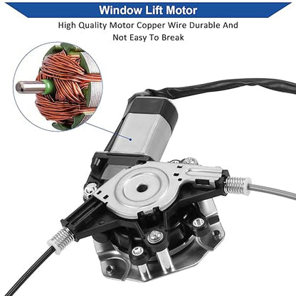 Obaee 748-511 Rear Right Passenger Side Power Window Regulator and Motor Assembly Compatible with Chevrolet Impala 2006-2013, Chevrolet Impala Limited 2014-2016, Replace OE 110338752, 20927600 - size: Rear Right Passenger Side