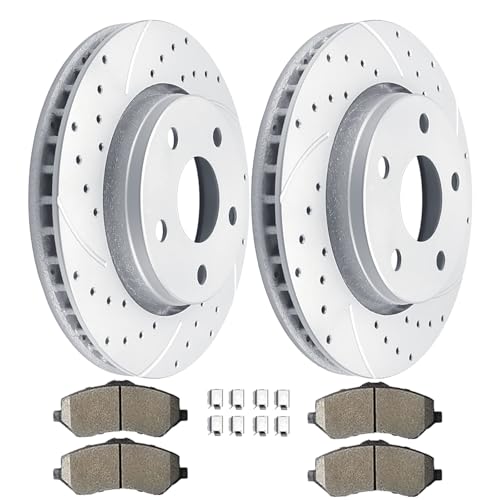 Acinoparts Front Brake Kit for 2007 2008 2009 2010 2011 2012 2013 2014 2015 - size: ABK53040