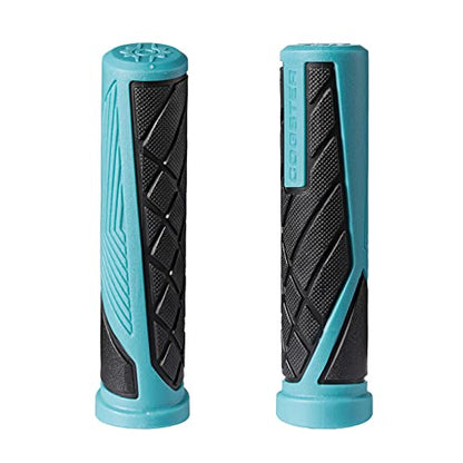 Dash Slip-on Bike Handlebar Grips, Lightweight Rubber - color: Tuq