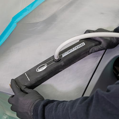 Eastwood Optiflow Roll-On Complete Automotive Epoxy Primer Paint with DSB Dustless Block Sanding Kit | Gray