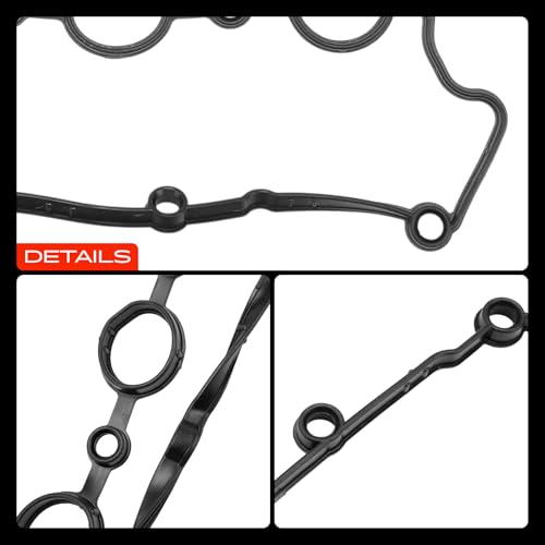 A-Premium Engine Valve Cover Gasket Set, for Oil or Gas Leak Repair