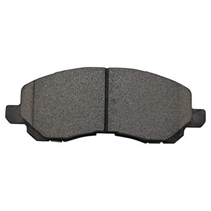 TRQ Front and Rear Brake Pad and Rotor Set Ceramic G Coated Rotors