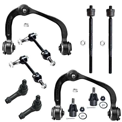 Detroit Axle - 4WD Front End 10pc Suspension Kit for 2004-2005 Ford F-150 - size: 10-2916/10PC