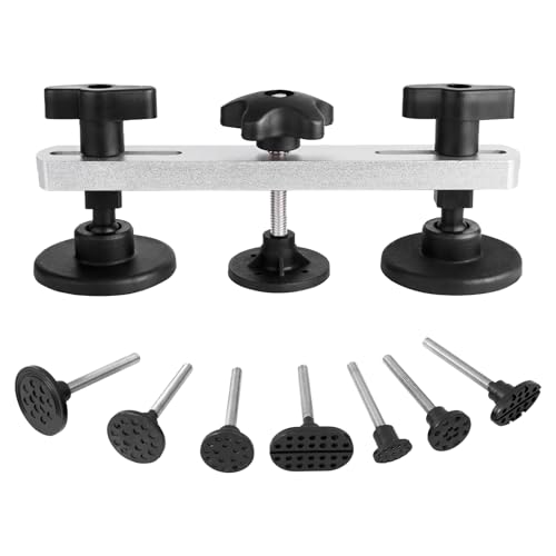 Bridge Puller Dent Puller Kit – Car Dent Removal Tool with 7 Tabs - size: Dent Puller Kit-8 Pack