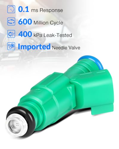 Fuel Injectors 0280156193 Fits for:-Mazda 3 2004-2005 2.3L L4 - size: 0280156193(4)