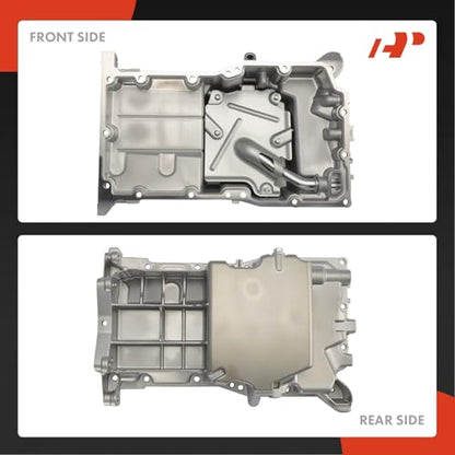 A-Premium 2.0L 2.2L 2.4L Engine Oil Pan Sump with Plug & Bolts - style: Complete Oil Pan Kit