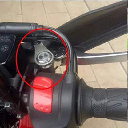 LED Motorcycle Switch ON-Off Headlight Fog Light Handlebar Adjustable Mount Waterproof Switches Button DC12V …