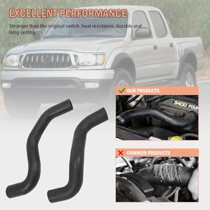 Radiator Hose Upper & Lower 3.4L V6 16571-62070 for Tacoma 1995-2004 4Runner 1996-2002 Radiator Hose OE# 16572-62090