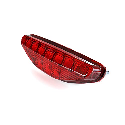 ATV Motorcycle LED Tail Light Waterproof TRX LED Brake Lamp Brake Taillights for 2006-2009 TRX450R, 2006-2014 TRX450ER, Replacement #33700-HP1-601(1 PCS Red)