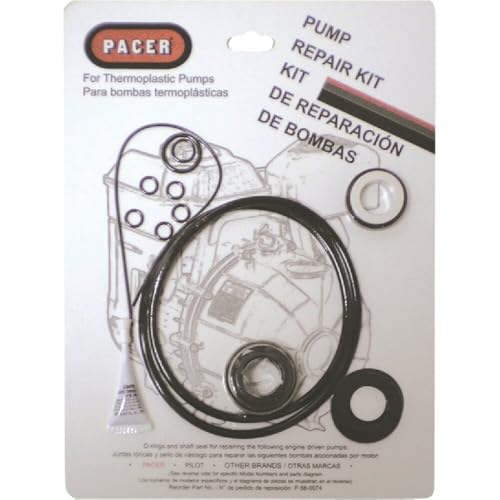 Pacer Pumps 58-0074 S Series EPDM Water Pump Shaft Seal Kit with Seal and O-Ring