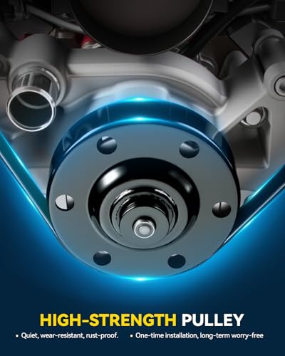 PHILTOP 252-711 Engine Water Pump with Gasket for K1500, C1500, Tahoe, S10 - size: 252-711